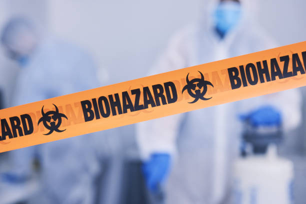 Professional Blood Cleanup technician working in Kent, WA